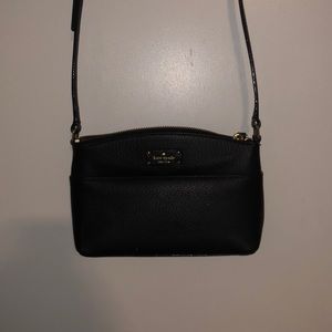 Kate spade black cross body purse